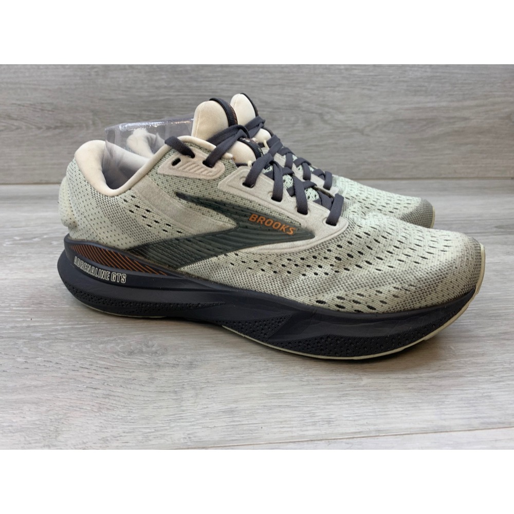 Brooks Adrenaline GTS 24 Women's 9 Grey Black Running Athletic Training Shoes